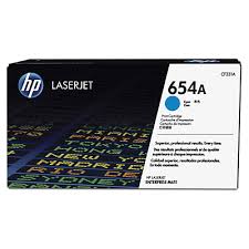 HP Color LaserJet Enterprise M651 Cyan Toner Cartridge (15000 Page Yield) (NO. 654A) (CF331A)