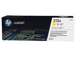 HP Color LaserJet Pro M476 Yellow Toner Cartridge (2700 Page Yield) (NO. 312A) (CF382A)