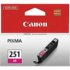Canon CLI-251M Magenta Inkjet (350 Page Yield) (6515B001)