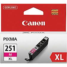 Canon CLI-251XLM Magenta High Yield Inkjet (700 Page Yield) (6450B001)