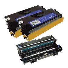 Compatible Brother DR-500/TN-560JVB Drum/Jumbo Toner Value Combo Pack (1ea-Drum-20000 Page Yield/2ea-Toners-12000 Page Yield)