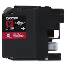 Brother LC-103M Magenta Inkjet (600 Page Yield)