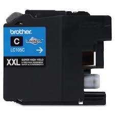 Brother LC-105C Cyan Inkjet (1200 Page Yield)