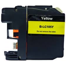 Compatible Brother LC-105Y Yellow Inkjet (1200 Page Yield)