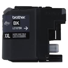 Brother LC-107BK Black Inkjet (1200 Page Yield)