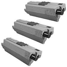 Compatible Okidata C310/MC950 Black Toner Cartridge (3/PK-3500 Page Yield) (TYPE 17) (444698013PK)