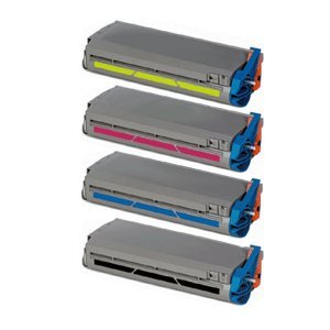 Compatible Sharp AR-C200/240P Toner Cartridge Combo Pack (BK/C/M/Y-10000 Page Yield) (AR-C20TMP)