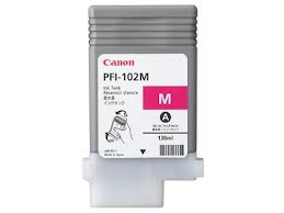 Canon PFI-102M Magenta Wide Format Inkjet (130 ML) (0897B001AA)