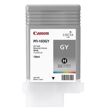 Canon PFI-103GY Gray Wide Format Inkjet (130 ML) (2213B001AA)