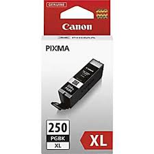 Canon PGI-250XLBK Black High Yield Pigment Inkjet (500 Page Yield) (6432B001)