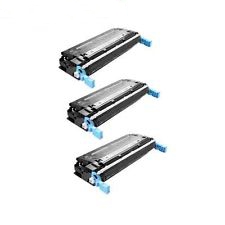 Compatible HP Color LaserJet 4700 Black Toner Cartridge (3/PK-11000 Page Yield) (NO. 643A) (Q5950A3PK)