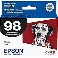 Epson NO. 98 Claria Ultra Hi-Definition High Capacity Black Inkjet (T098120)