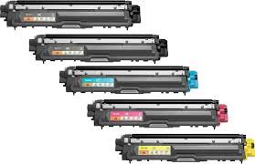 Compatible Brother TN-2252B1CMY Toner Cartridge Combo Pack (2-BK/1-C/M/Y)