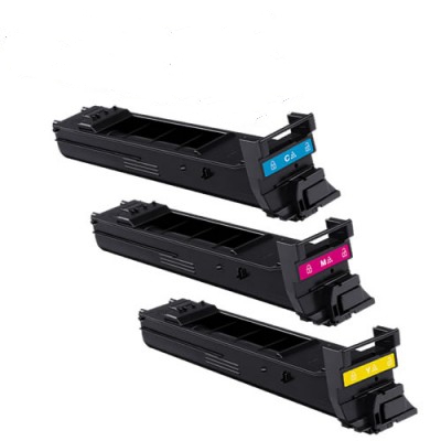 Compatible Konica Minolta bizhub C250/252P Toner Cartridge Combo Pack (C/M/Y) (TN-210CMY)