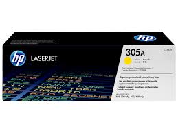 HP Color LaserJet M351/475 Yellow Toner Cartridge (2600 Page Yield) (NO. 305A) (CE412A)