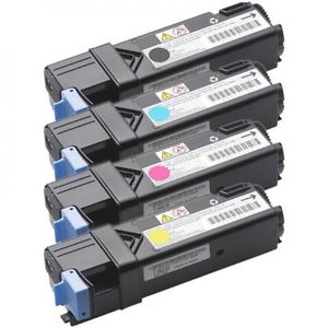 Compatible Xerox Phaser 6125 Toner Cartridge Combo Pack (BK/C/M/Y) (106R0133MP)