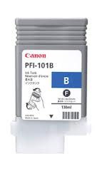 Canon PFI-101B Blue Wide Format Inkjet (130 ML) (0891B001AA)