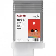 Canon PFI-101R Red Wide Format Inkjet (130 ML) (0889B001AA)