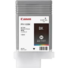 Canon PFI-103BK Black Wide Format Inkjet (130 ML) (2212B001AA)