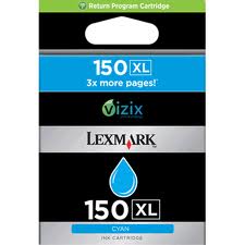 Lexmark NO. 150XL Cyan Return Program Inkjet (700 Page Yield) (14N1615)