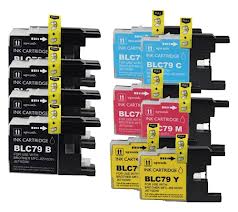 Compatible Brother LC-75 Inkjet Combo Pack (4-BK/2-C/M/Y) (LC-75-4BK2CMY)