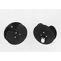 Compatible General Ribbon T1B Black Twin Spool Ribbons (6/PK)
