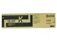 Kyocera Mita FS-C8020/8025/8520/8525 Black Toner Cartridge (12000 Page Yield) (TK-897K) (1T02K00US0)