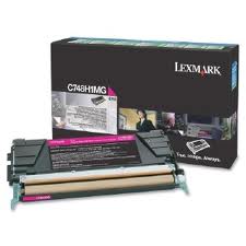 Lexmark C748 Magenta Toner Cartridge (10000 Page Yield) (C748H2MG)