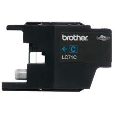 Brother LC-71C Cyan Inkjet (300 Page Yield)