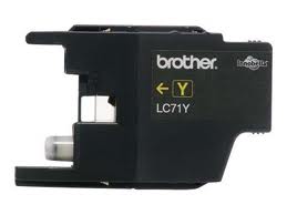 Brother LC-71Y Yellow Inkjet (300 Page Yield)