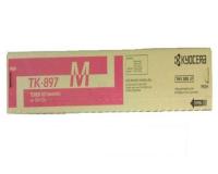Kyocera Mita FS-C8020/8025/8520/8525 Magenta Toner Cartridge (6000 Page Yield) (TK-897M) (1T02K0BUS0)
