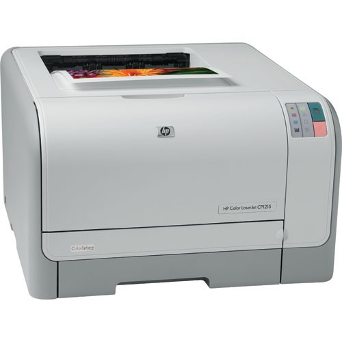 Refurbish HP Color LaserJet CP-1215 Laser Printer/Toner Value Bundle Pack (CC376A-RC) (Certified Refurbished)