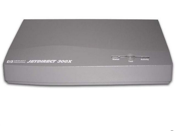Refurbish HP External 10/100B-TX print server Jet Direct Card (J3263A)