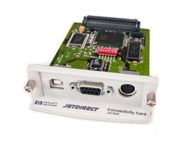 Refurbish HP USB/Serial/Local talk ports EIO JetDirect Connectivity Card (J4135A)