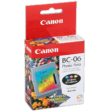Canon BC-06 Tri-Color Photo Inkjet (90 Page Yield) (0886A003AA)
