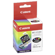 Canon BCI-11BK Black Inkjet (3/PK-30 Page Yield) (0957A003AA)
