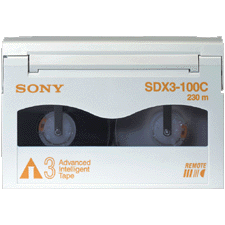 Sony 8MM AIT-3 Data Tape (100/260GB) (SDX3-100C)