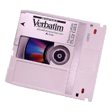 Verbatim 5.25in 2048 B/S Rewriteable Optical Disc (5.2 GB) (8x) (92843)
