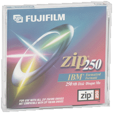 Fuji 250MB PC Formatted Zip Disk (25285001)