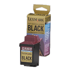 Lexmark NO. 75 High Yield High Resolution Waterproof Black Print Cartridge (1100 Page Yield) (12A1975)