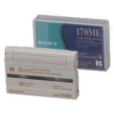 Sony D8 8MM Data Tape (2.5/5GB) (QG-112M)