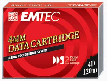 Emtec 4MM DDS-2 Data Tape (4/8GB) (343827EUS)