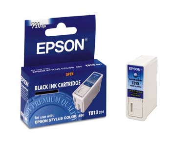 Epson Stylus Color 480/580 Black Inkjet (320 Page Yield) (T013201)