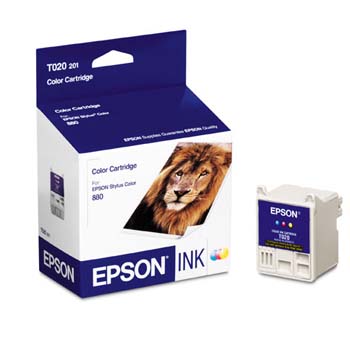 Epson Stylus Color C83/880 Color Inkjet (360 Page Yield) (T020201)