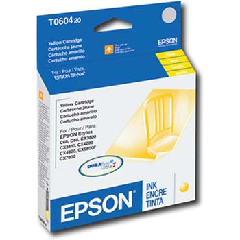 Epson Stylus C68/88 Yellow Inkjet (540 Page Yield) (T060420)
