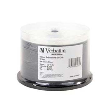 Verbatim DVD-R (4.7 GB) (8x) (50/PK) (94971)
