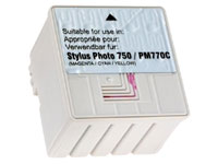 Remanufactured Epson Stylus Photo 750 Photo Color Inkjet (220 Page Yield) (S020193)
