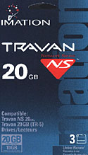 Imation Travan TR-5 NS20 Data Tape (10/20GB) (3/PK) (12118)