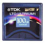 TDK LTO-1 Ultrium Data Tape (100/200GB) (D2404-100AX)