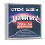 TDK LTO-4 Ultrium Data Tape (800GB/1.6TB) (D2407-LTO4)